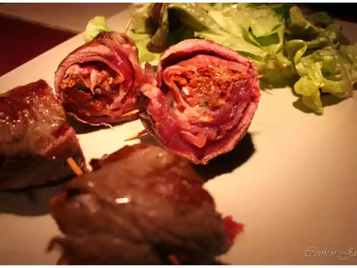 Saltimbocca boeuf & tomates confites