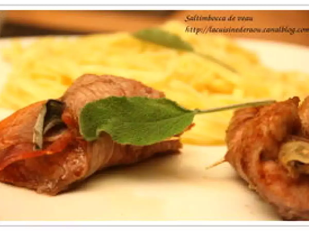 Saltimbocca de veau au paprika - photo 2