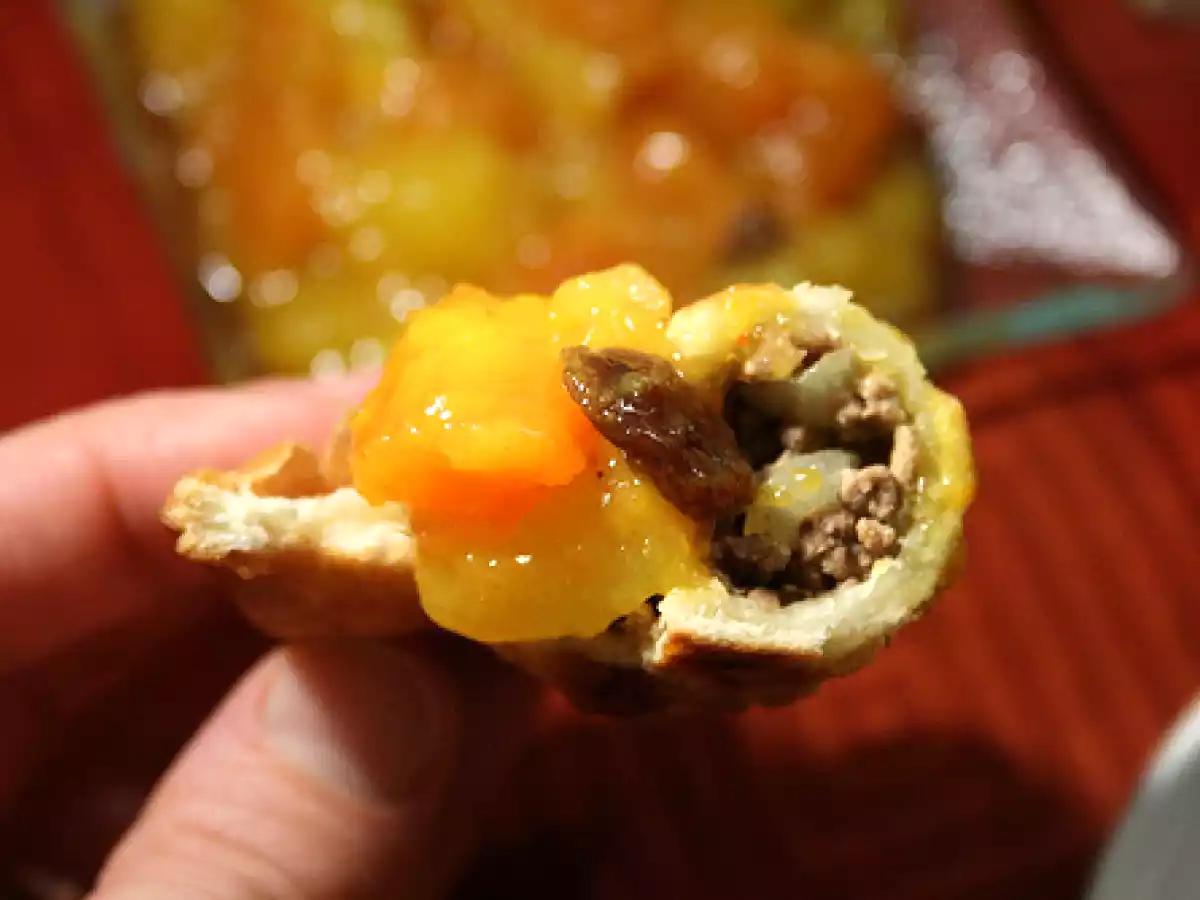 Samosas de boeuf au curry & chutney mangue-papaye - photo 2