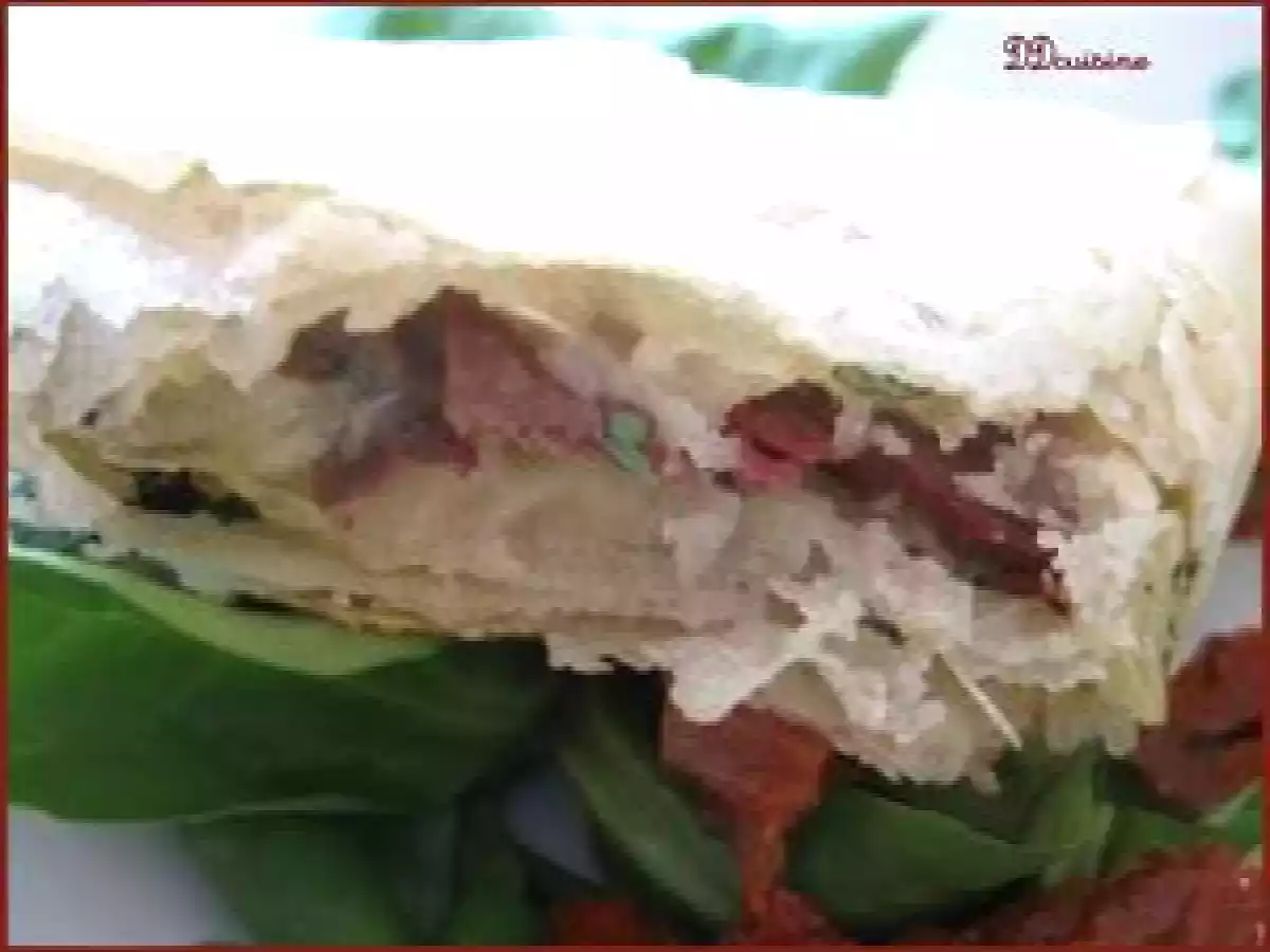 Samossas au chèvre et au magret de canard fumé pour une délicieuse entrée... - photo 3