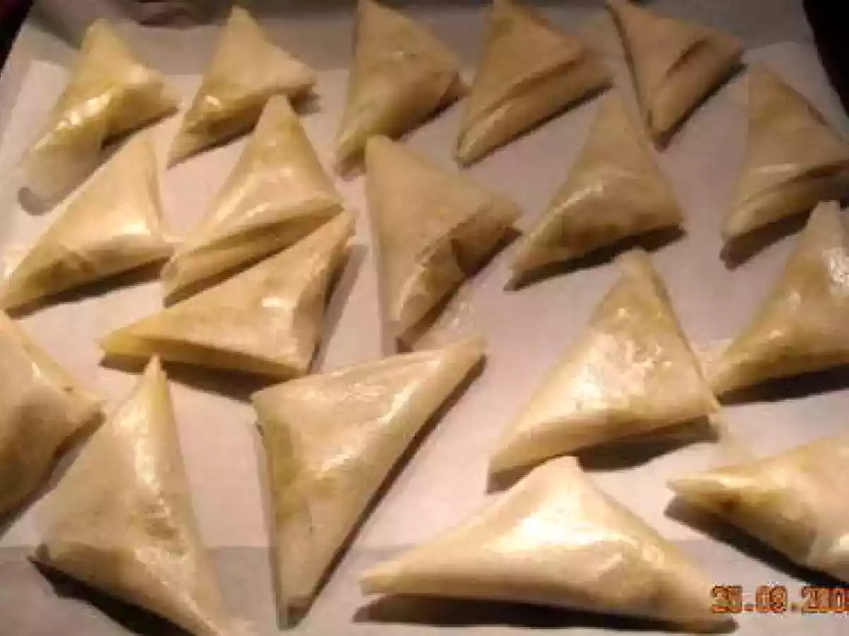 Samossas aux aubergines