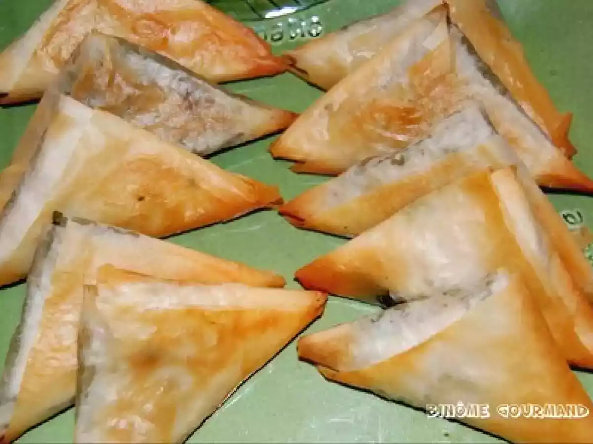 Samossas aux crevettes et aux épinards - photo 3