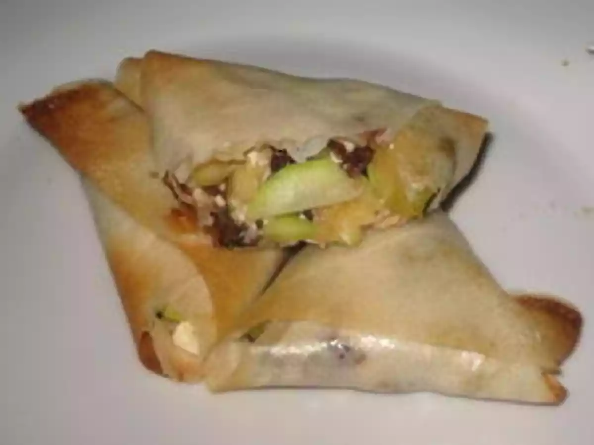 Samoussa Courgette Olive & Fêta