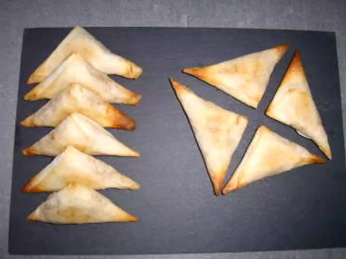 Samoussas aux crevettes