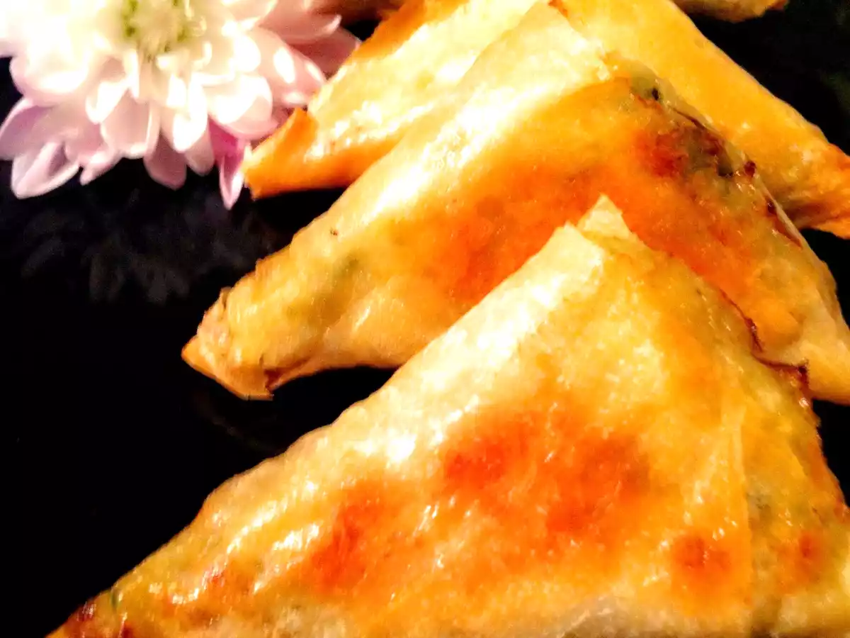 Samoussas aux Crevettes