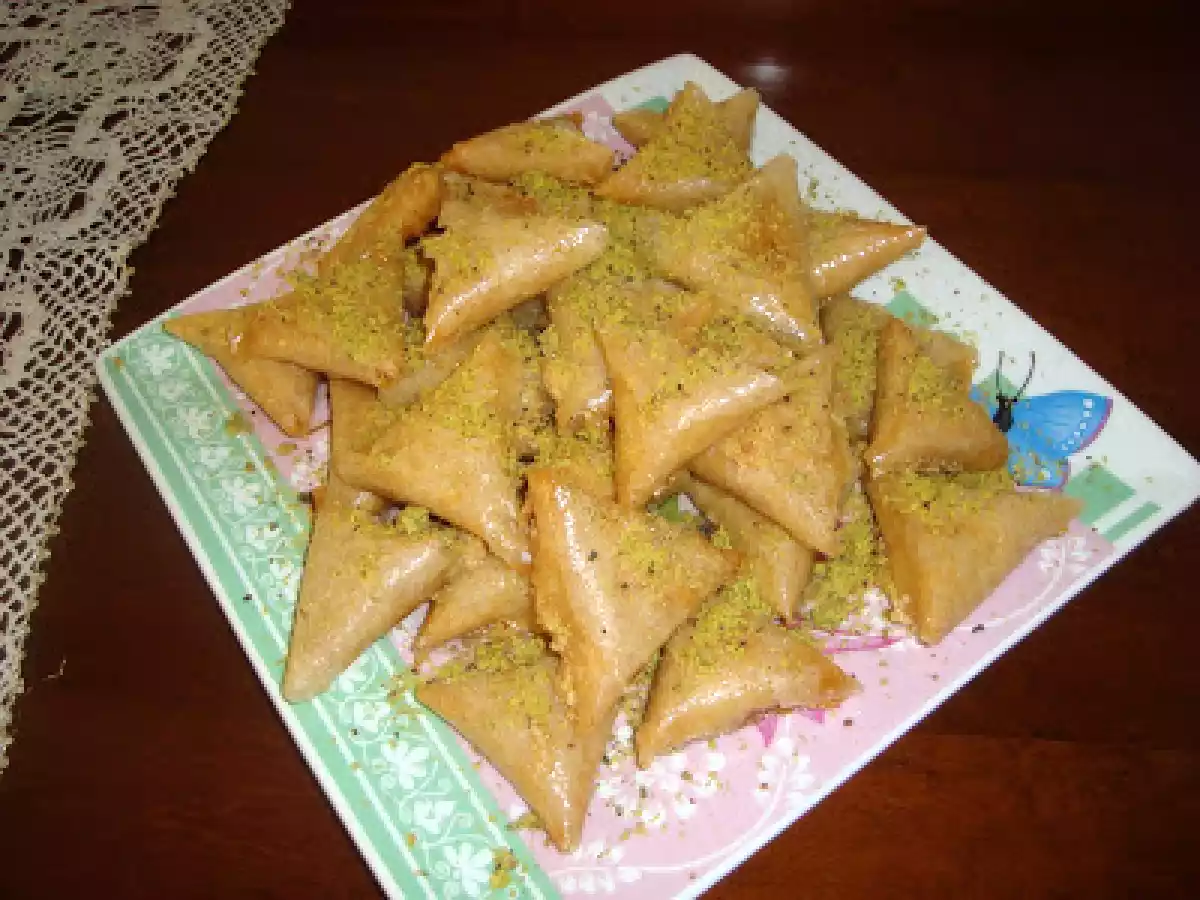 Samsa ( sachets aux amandes)