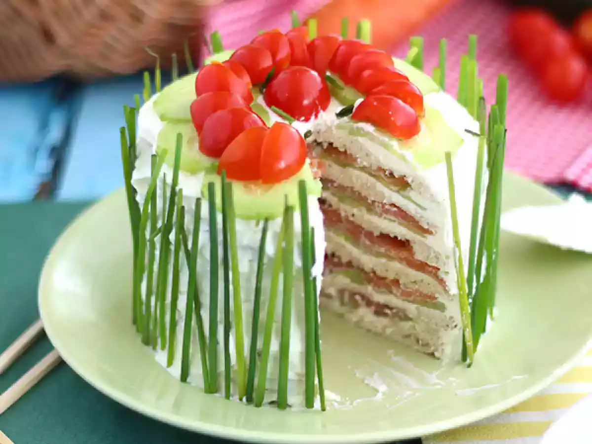 Sandwich cake, le gâteau frais de l'apéritif - photo 2
