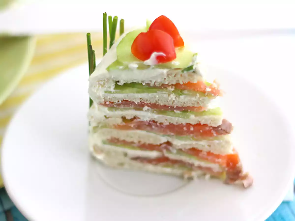 Sandwich cake, le gâteau frais de l'apéritif - photo 5