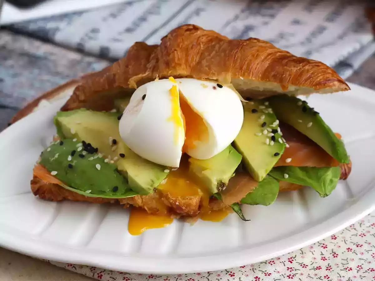 Sandwich de croissant façon brunch - photo 5