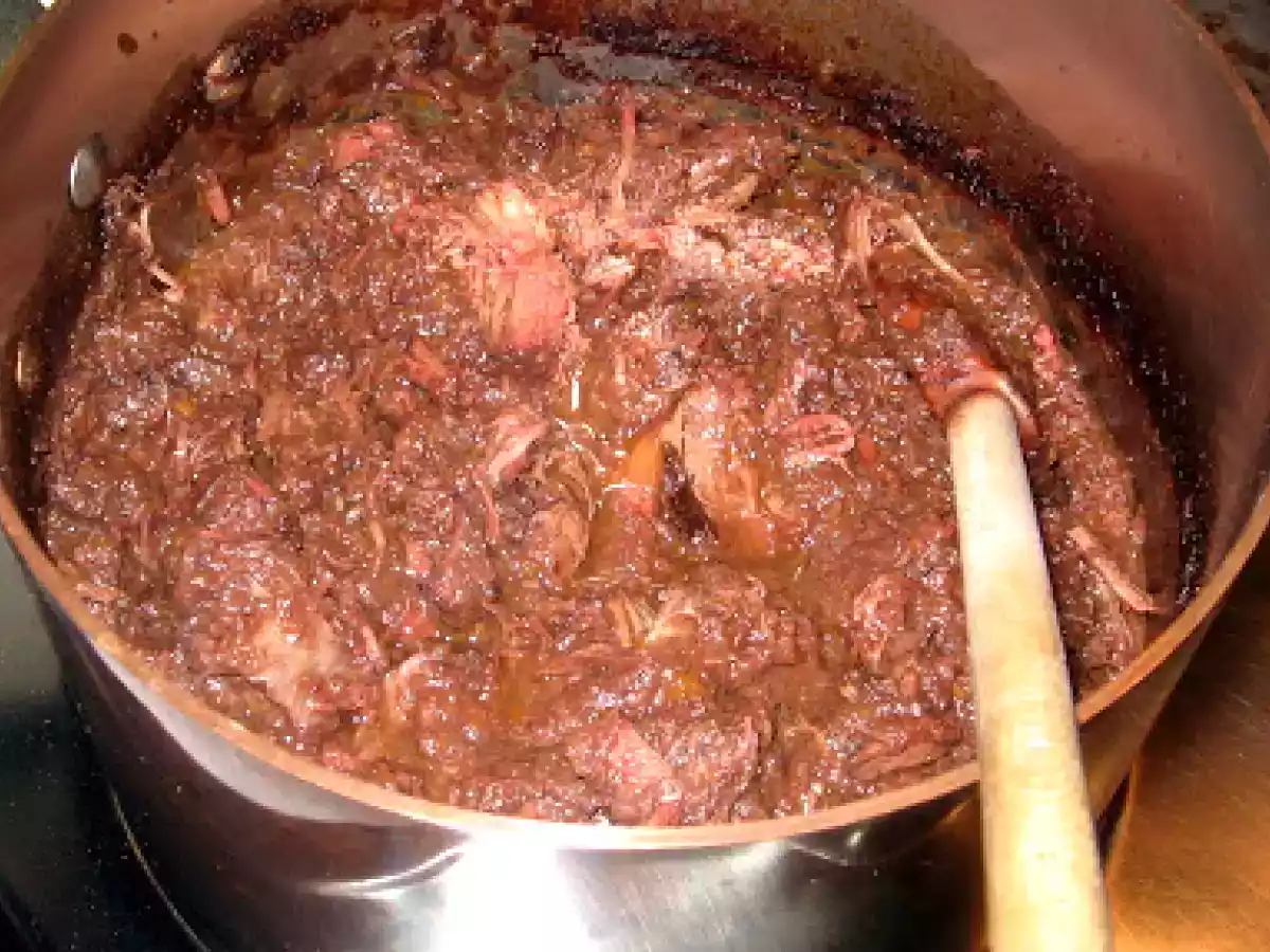 Sanglier aigre-doux - Wildschwein-Sauerbraten - photo 2