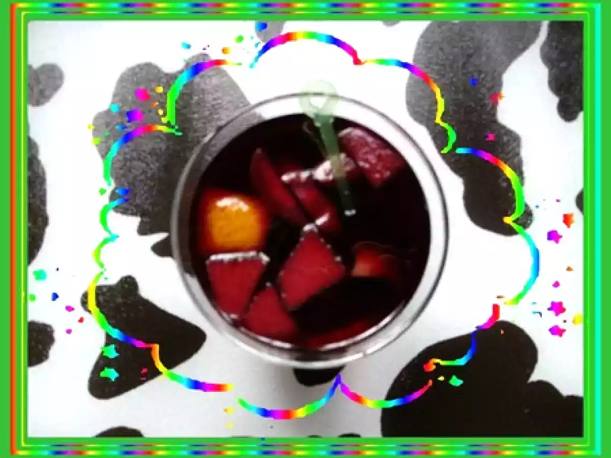 Sangria au Kiwi et Gingembre