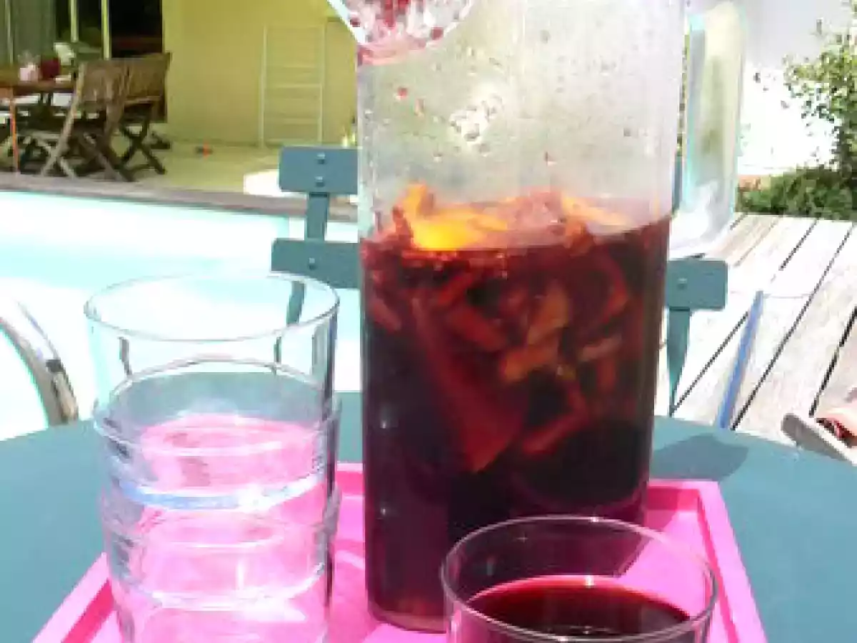 Sangria pétillante