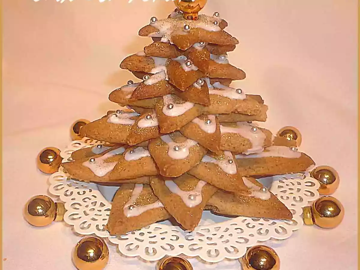 Sapin de Noël aux saveurs de pain d'épices