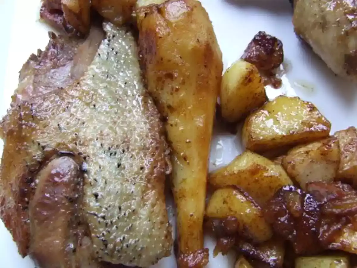 Sarcelle à l'orange & ses légumes racines - photo 2