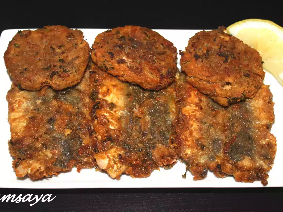 Sardines à la charmoula et leurs petites galettes - photo 2