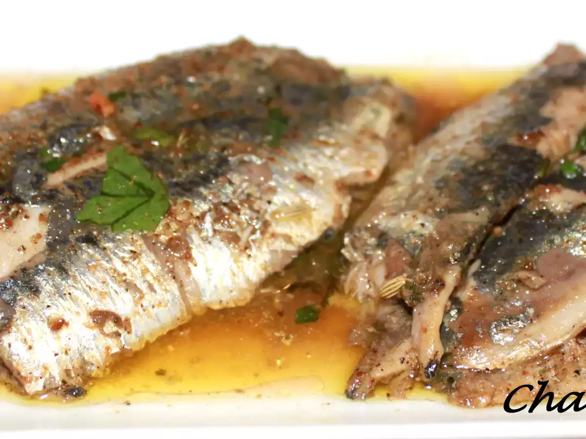 Sardines mariées au citron confit et graines de fenouil - photo 2