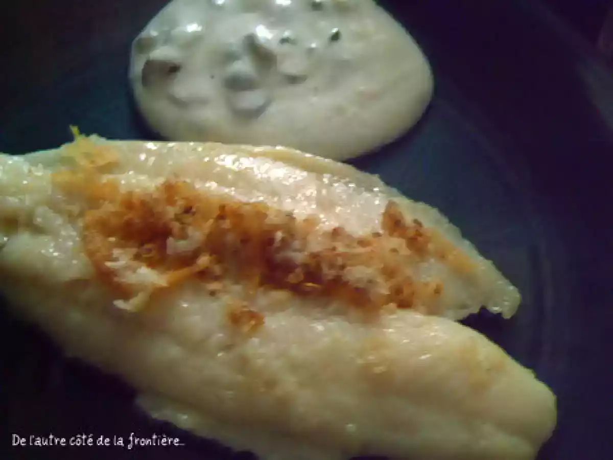 SAUCE AIGRELETTE AU YAOURT POUR POISSON POÊLÉ