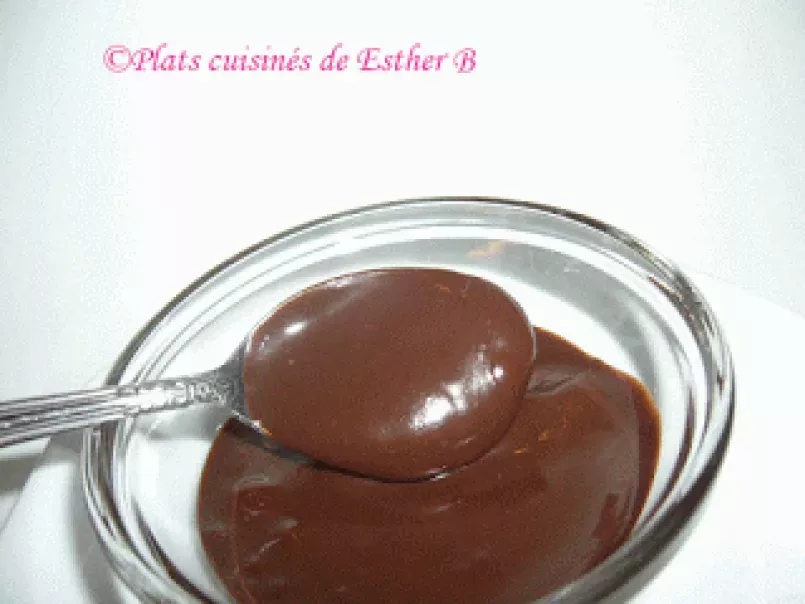 Sauce au chocolat, photo 1