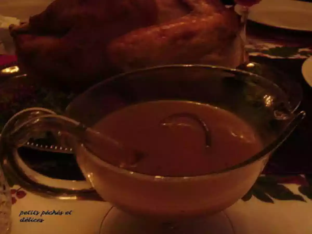 Sauce au velouté (jus de cuisson de la dinde) - photo 2