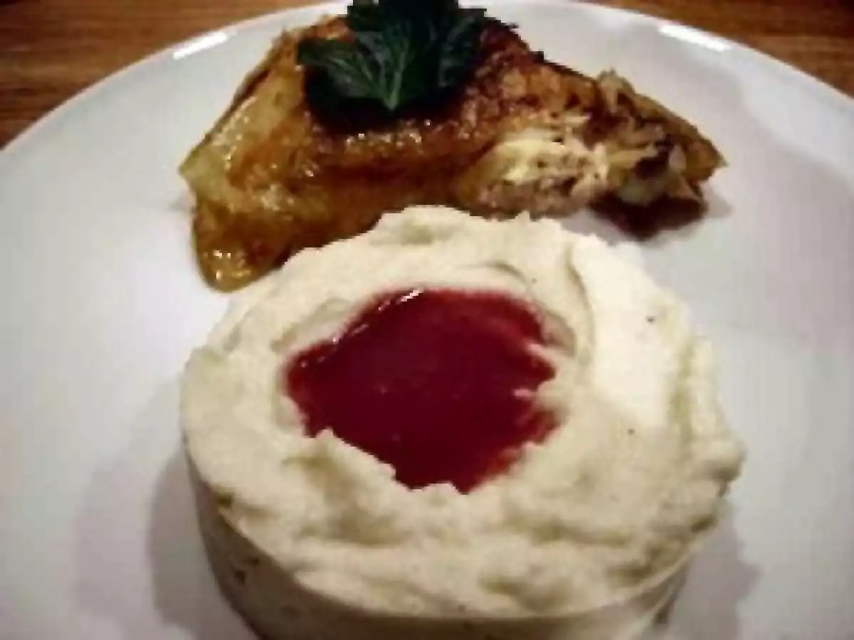 Sauce aux airelles et purée de céleri - photo 3