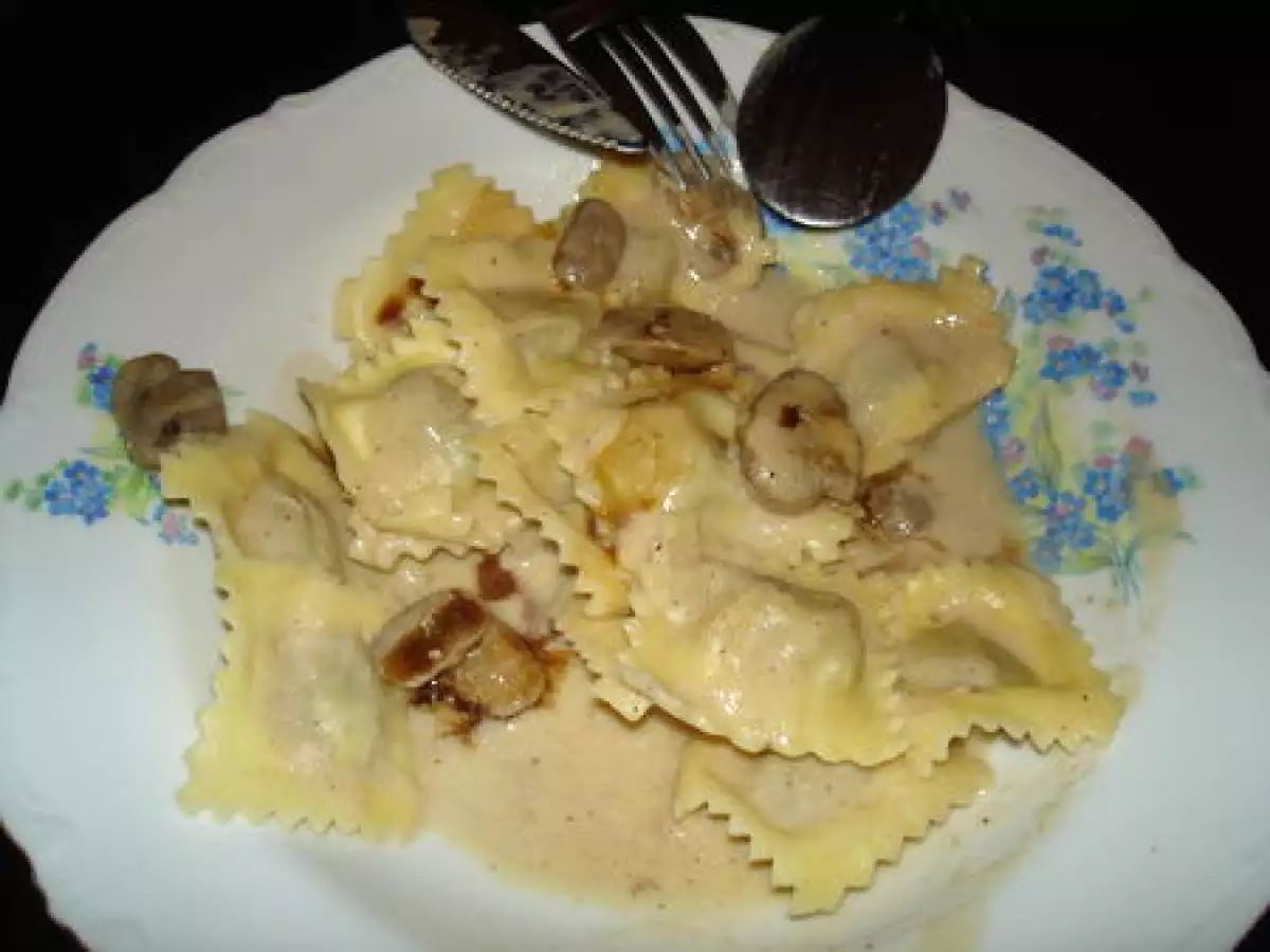 Sauce aux champignons à la crème et au vinaigre balsamique - photo 2