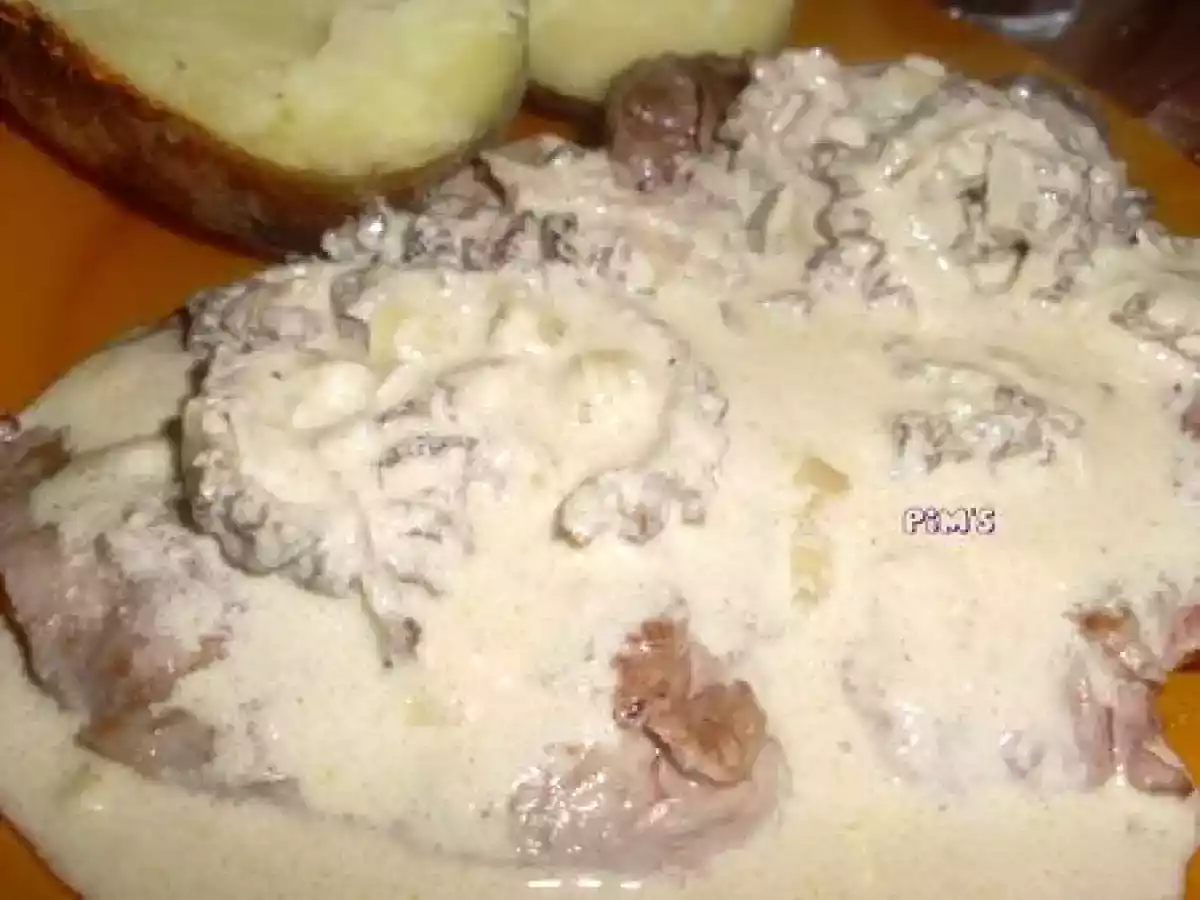 Sauce aux morilles / foie gras