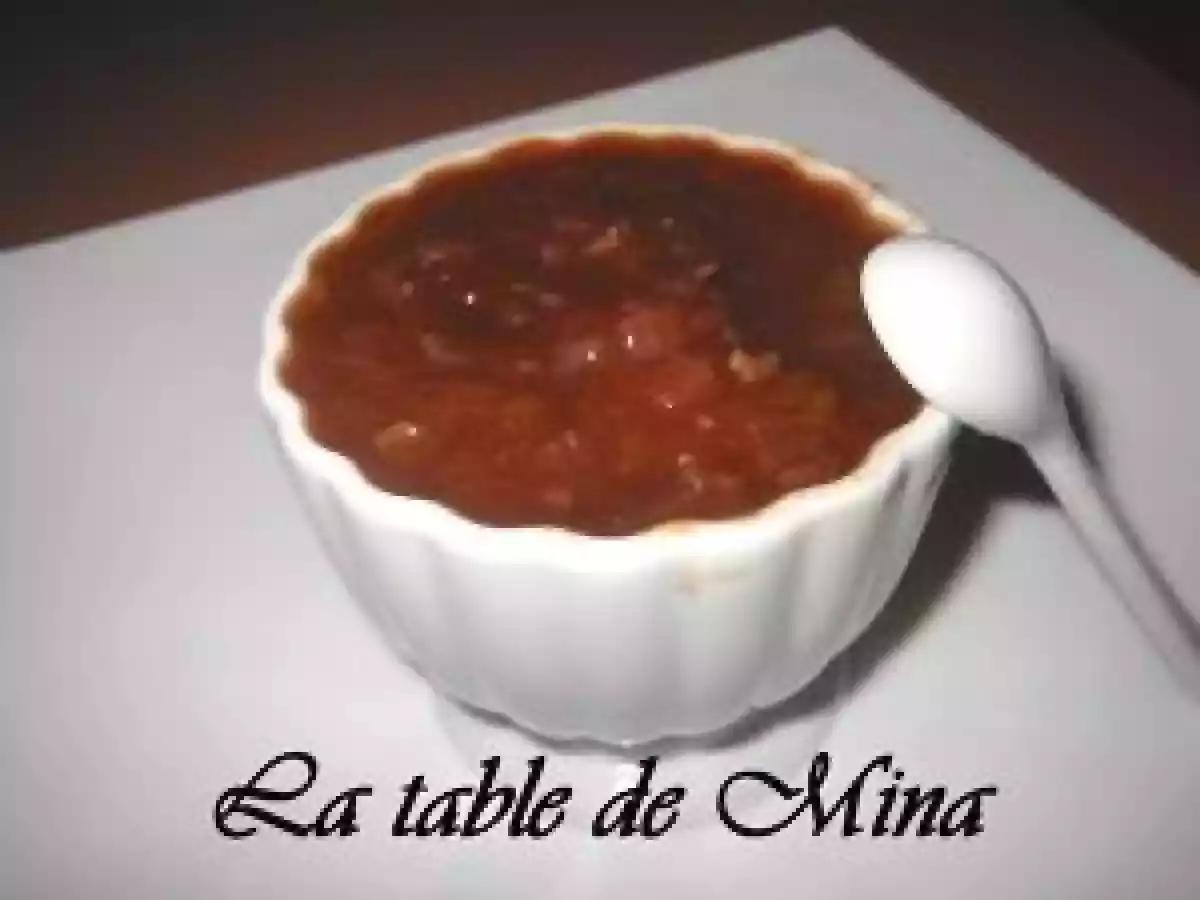 Sauce aux prunes, pour accompagner magrets et viandes rouges