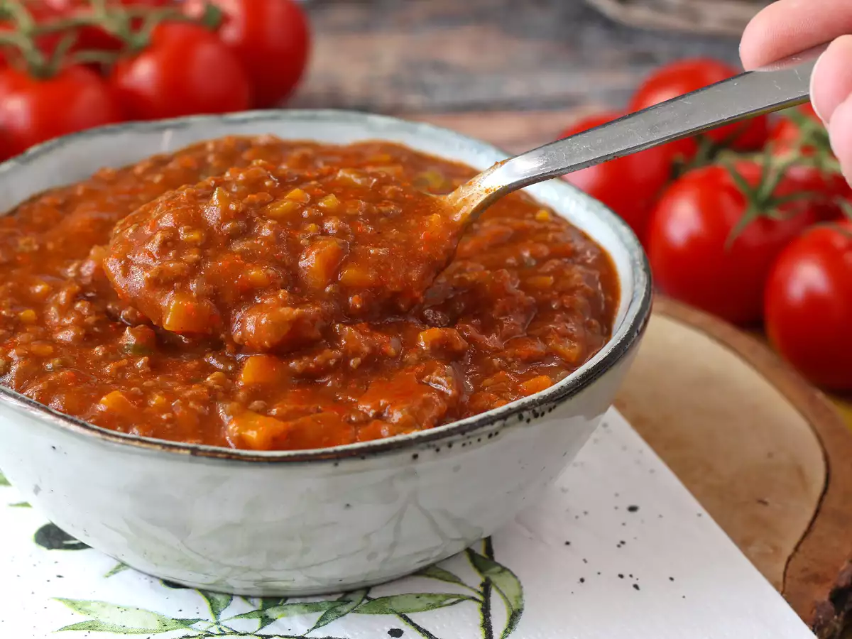 Sauce bolognaise maison - ragù alla bolognese