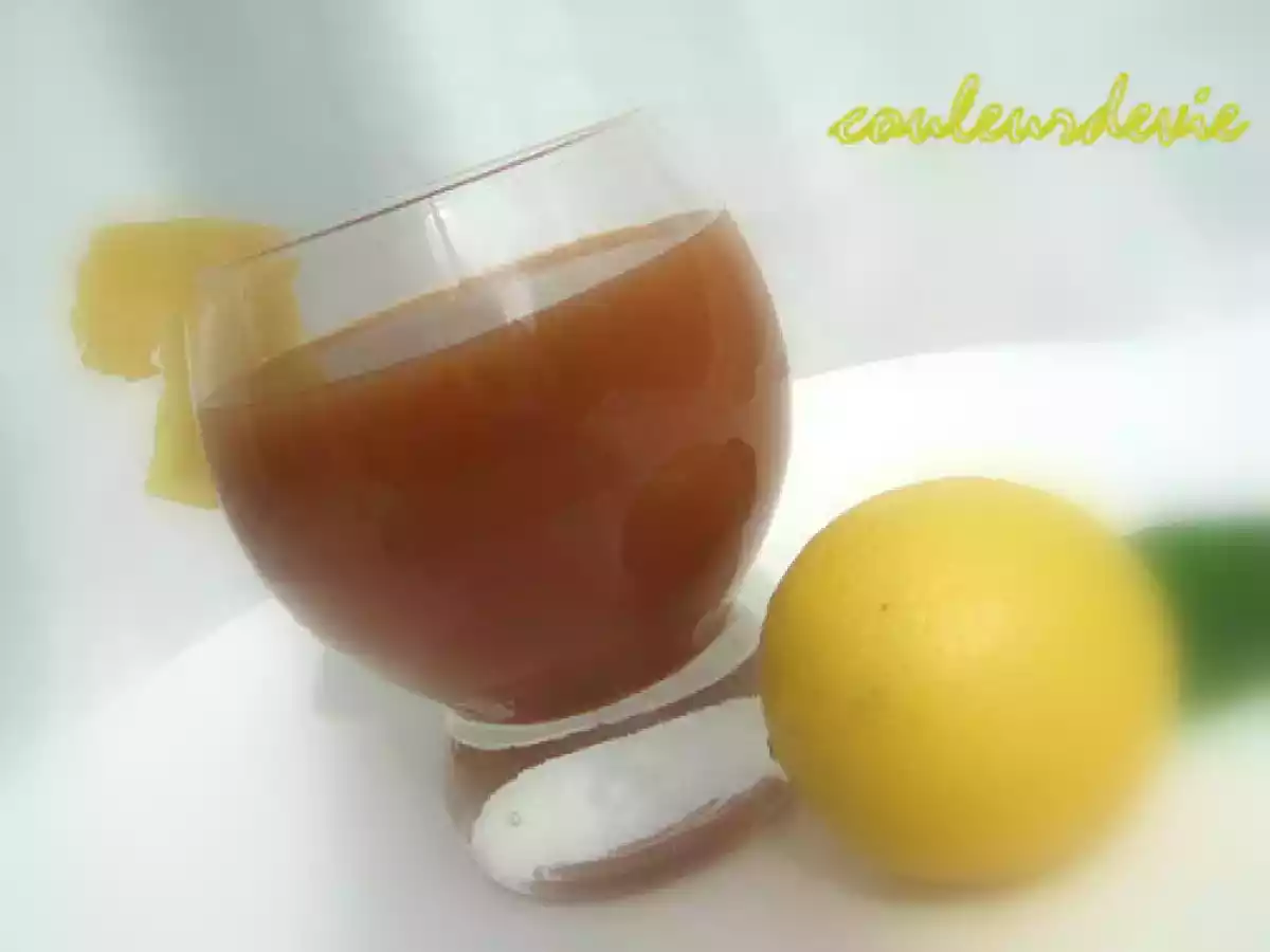 Sauce caramel au citron et au whisky