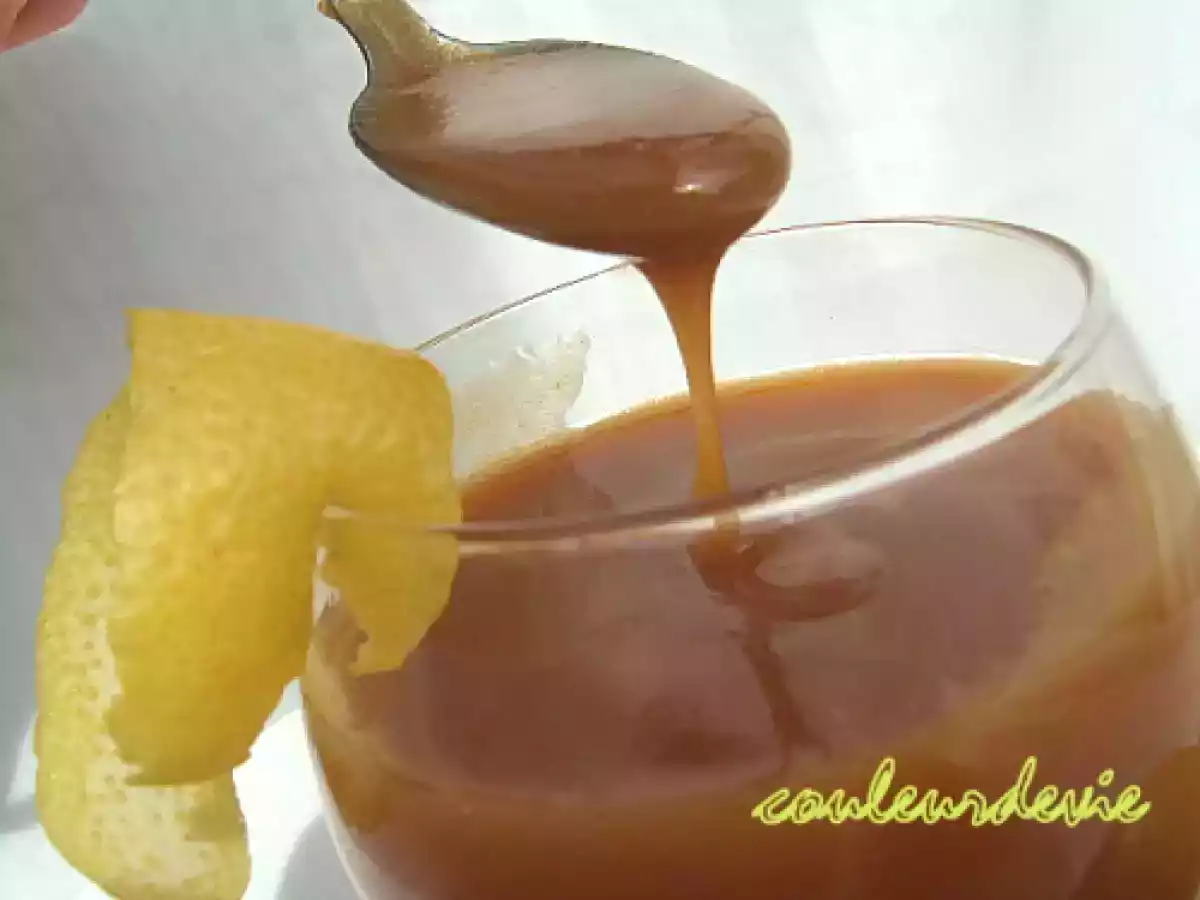 Sauce caramel au citron et au whisky - photo 2