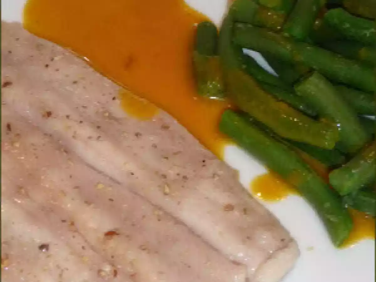 Sauce Cardamome et Safran pour une Truite.