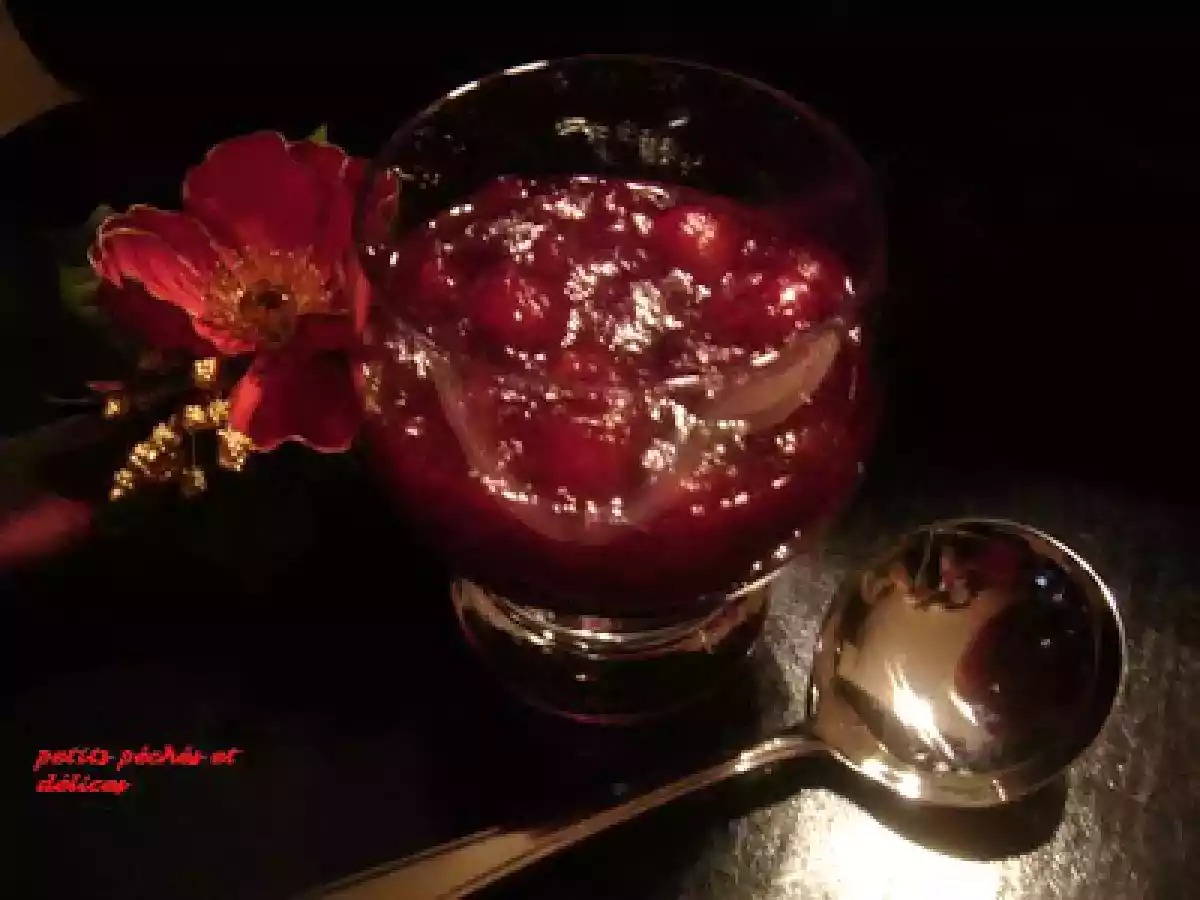 Sauce de canneberges