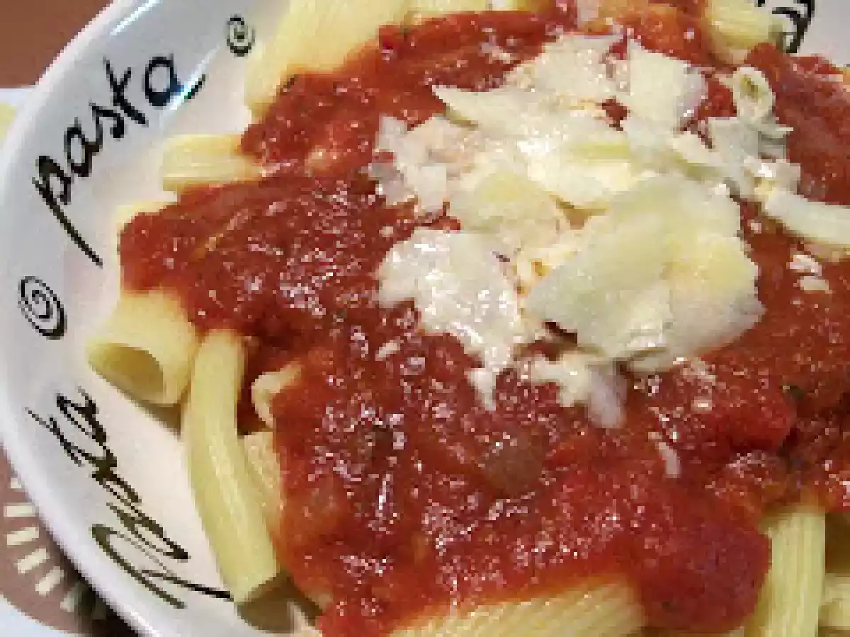 Sauce Marinara aux Poivrons Rouges rôtis (mijoteuse)