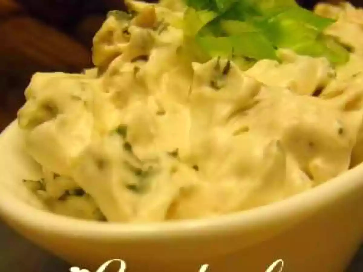 Sauce onctueuse à l'oignon vert