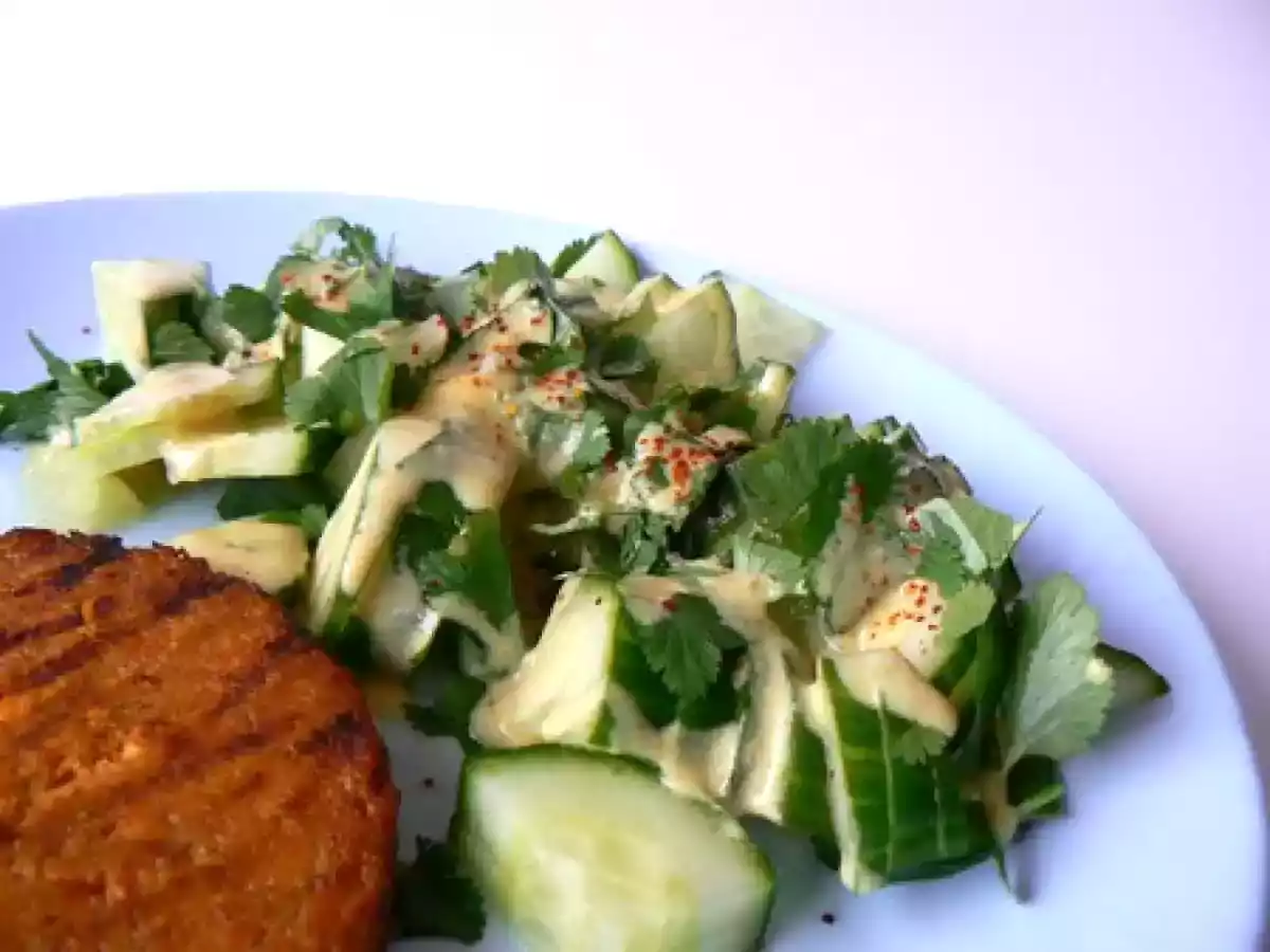 Sauce purée d'amandes & curry pour crudités