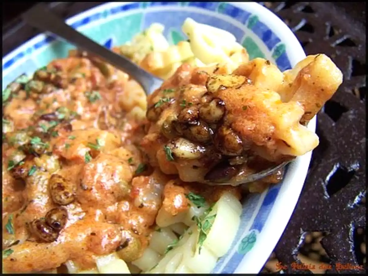 Sauce rosée aux pignons de pins, saveurs de méditérranée pour pâtes - photo 3