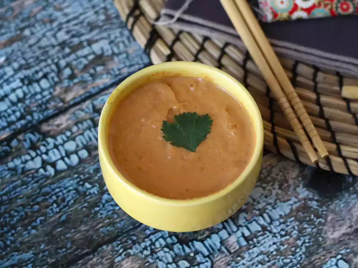 Sauce satay à la cacahuète super réconfortante