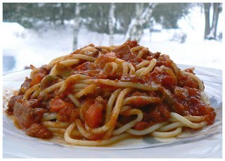 Sauce Spaghetti Au Pepperoni Recette Ptitchef