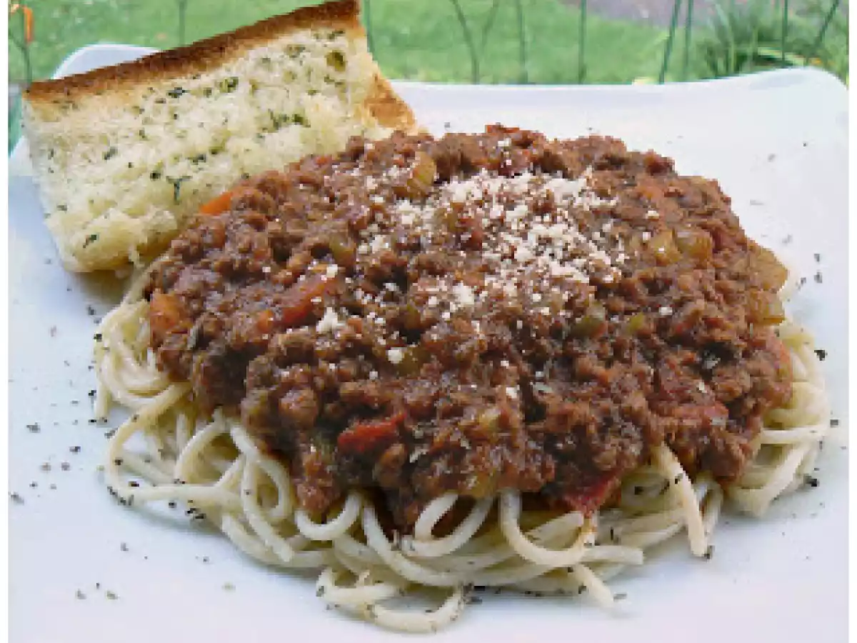 Sauce spaghetti de la maman de Lexibule