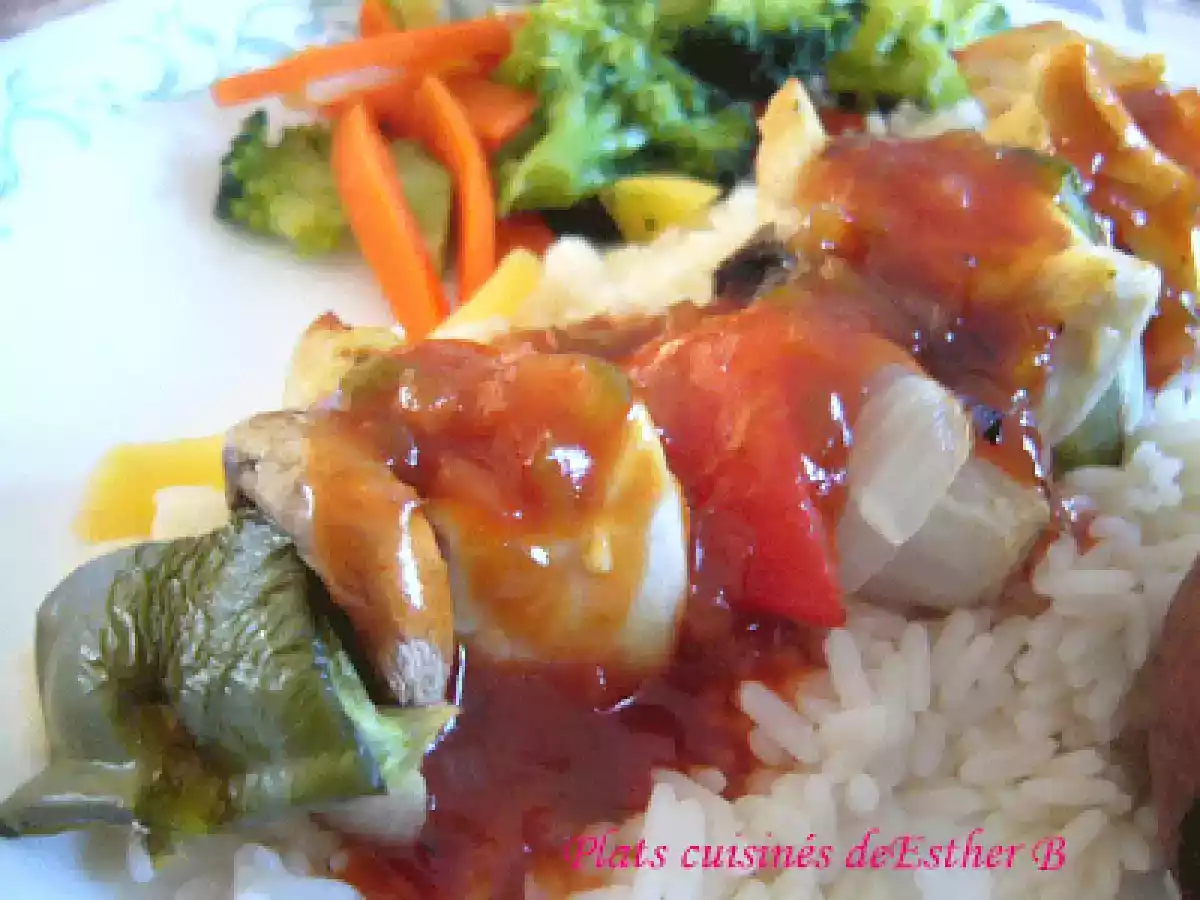 Sauce sucrée (pour brochettes de poulet)