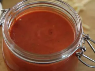 Sauce tomates et mascarpone.