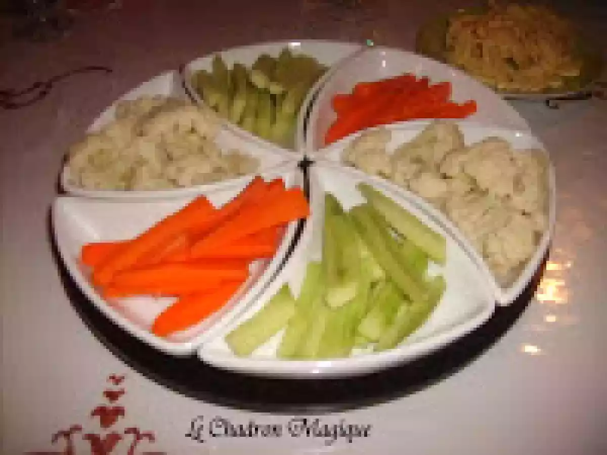Sauces diverses pour soirée grignote (sauces pour légumes, dips, ...