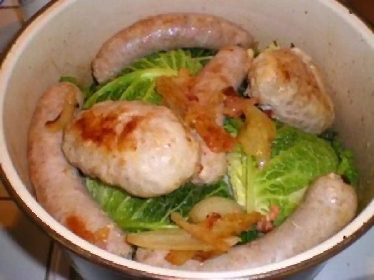 Saucisses aux choux