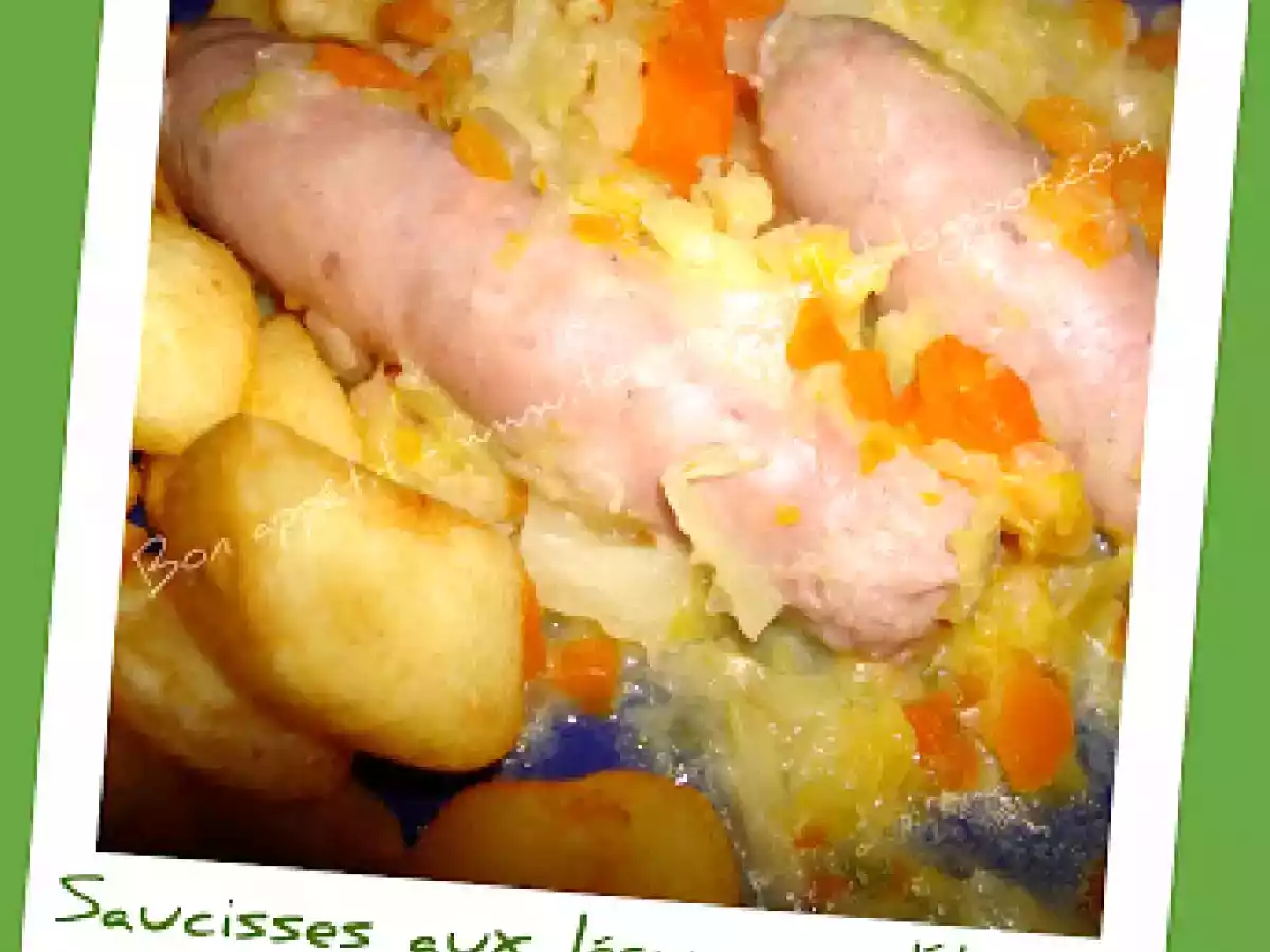 Saucisses aux légumes d´hiver (Thermomix)