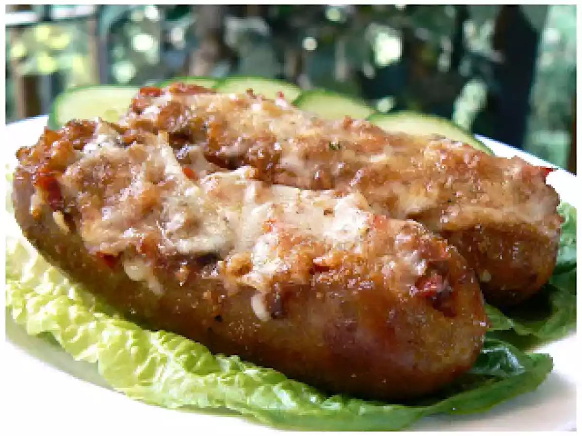 Saucisses gratinées