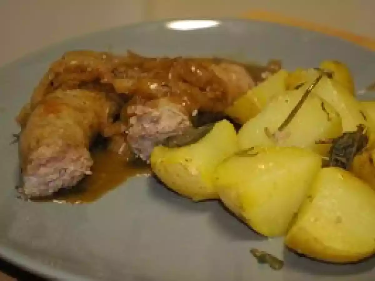 Saucisses italiennes, sauce rustique aux oignons - photo 2