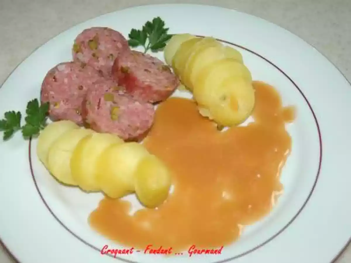 SAUCISSON de LYON PISTACHÉ au PORTO