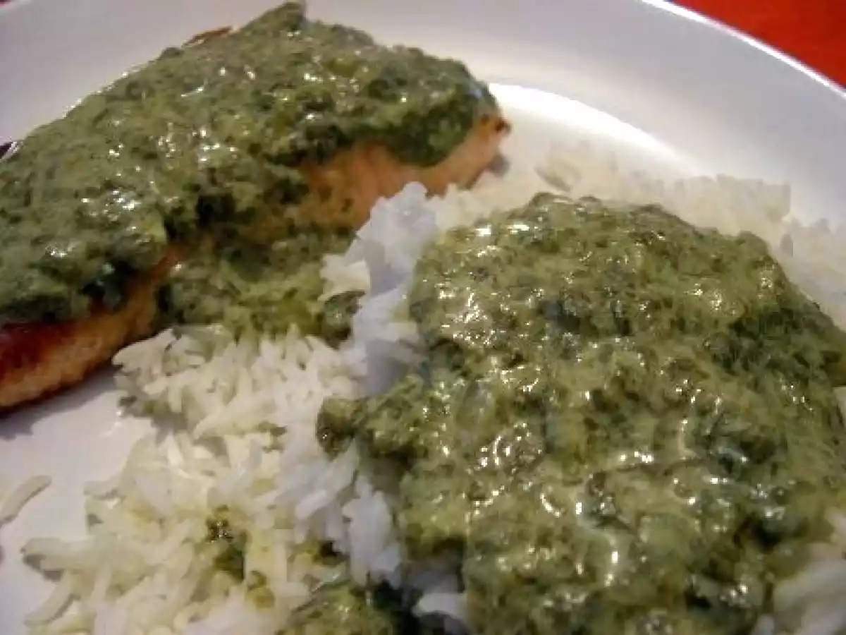 Saumon à l'oseille facile à la crème de soja - photo 2