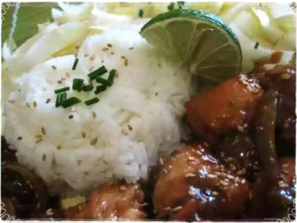 Saumon à la sauce Yakitori et au miel - photo 3