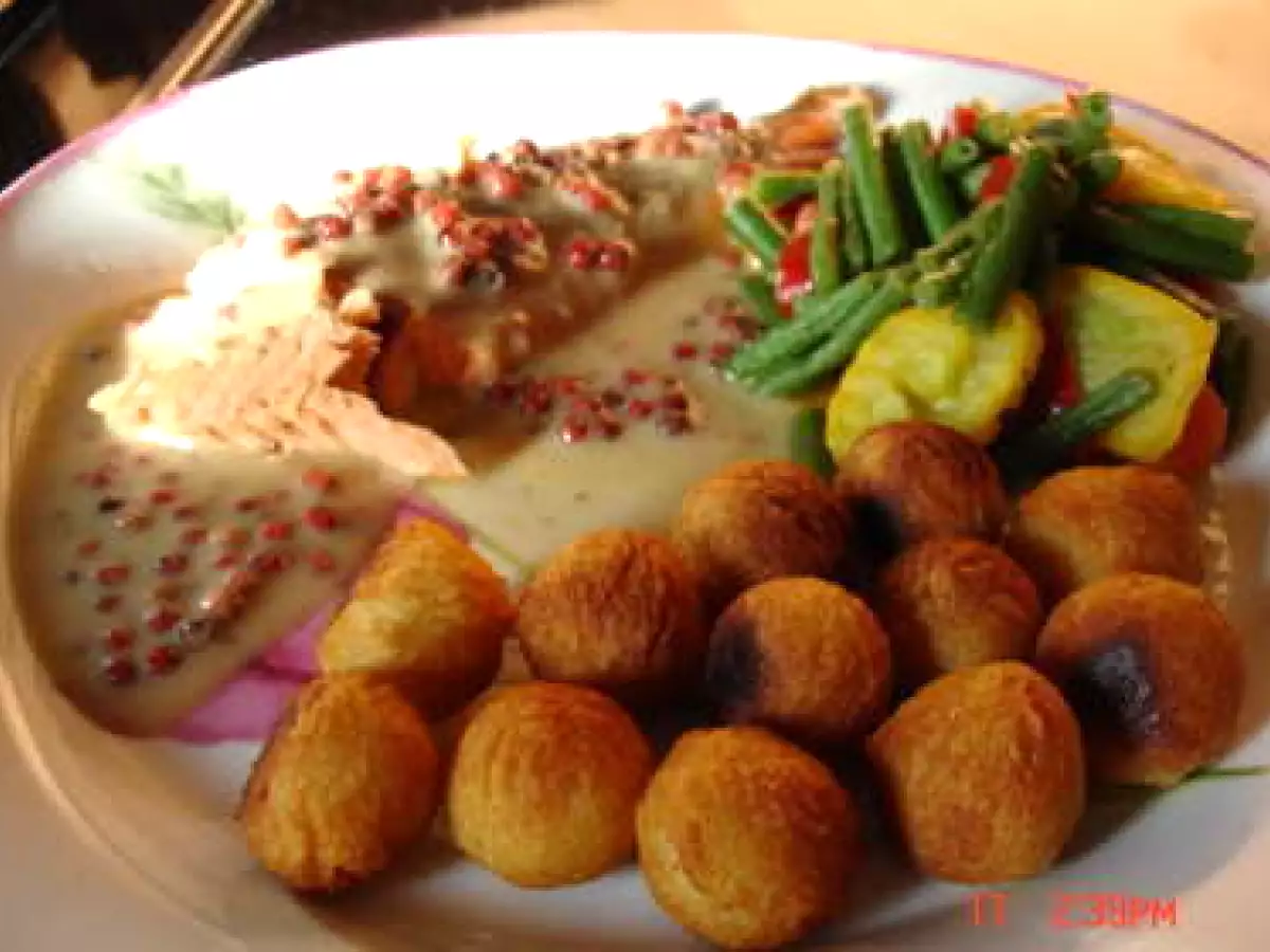 Saumon Argenté du pacifique sauce aux Baies Roses - photo 2